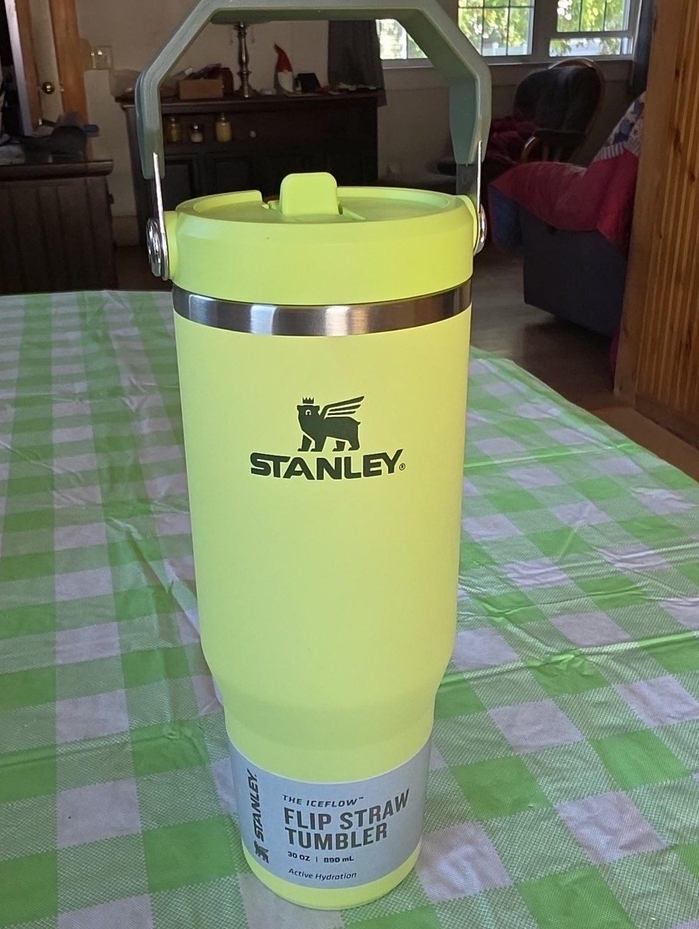 Stanley 30 oz The IceFlow Flip Straw Tumbler - Prickley Pear